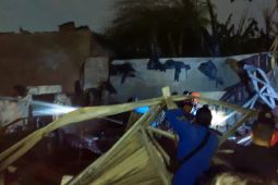 Gudang pangkalan gas terbakar di Kabupaten Deli Serdang