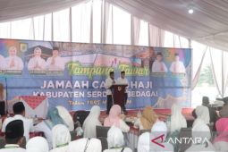 Bupati Serdang Bedagai imbau calon haji jaga pola makan dan stamina
