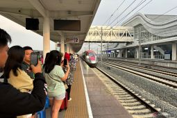 KA Whoosh angkut 21.000 penumpang per hari saat periode libur Waisak 2024