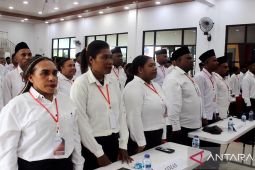 Bawaslu Sorong minta 89 Panwas junjung integritas kawal tahapan Pilkada