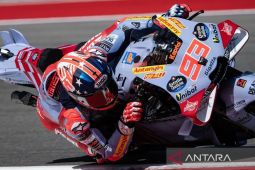 Kenyamanan motor jadi kunci Marc Marquez tembus posisi dua sprint race