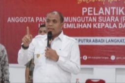 Bupati Langkat ingatkan PPS jaga integritas-muruah demokrasi