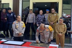Polres Kutim resmikan bangunan SPKT bantuan hibah Pemkab