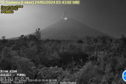 Semeru kembali erupsi selama 130 detik