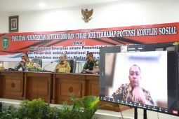 Pemkot Madiun deteksi dini potensi konflik sosial bersama TNI dan Polri