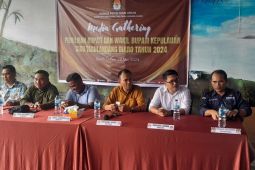 Bahas Tahapan Pilkada, KPU Sitaro Gelar Media Gathering