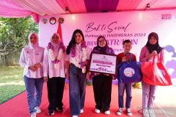 Pembina IKAWATI ATR/BPN ajak peduli pendidikan mulai lingkungan terdekat