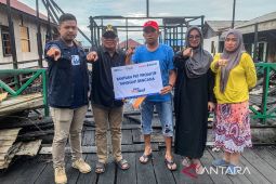 Pupuk Kaltim bantu perbaikan rumah korban kebakaran Bontang Kuala