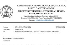 Kemendikbudristek cabut surat rekomendasi tarif UKT di PTN dan PTNBH