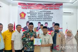 Anggota DPRA Ali Basrah daftar ke Gerindra untuk Bupati Aceh Tenggara
