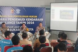 Satlantas gelar edukasi keselamatan lalu lintas pengemudi ambulans