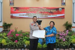 Pemprov Papua Tengah dan Polda Papua teken Mou perekrutan Bintara Polri