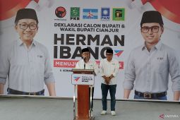 Pasangan Herman Suherman dan M Solih siap maju Pilkada Cianjur 2024