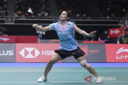 Gregoria maju ke babak 16 besar Indonesia Open 2024 setelah menangi laga atas Putri KW