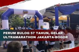Perum Bulog 57 tahun, gelar ultramarathon Jakarta-Bogor