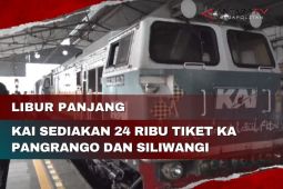 Libur panjang, KAI sediakan 24 ribu tiket KA Pangrango dan Siliwangi