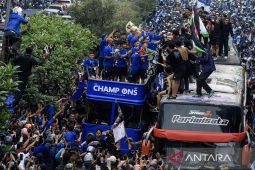 Pawai Persib Bandung Juara