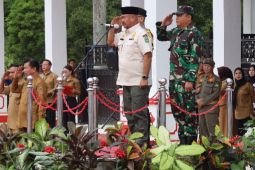 Polres Kukar kembalikan 3.090 BKO Satlinmas Pemilu  ke satuan asal