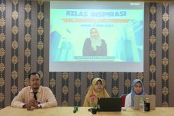 Penemu Eco Lindi berbagi kisah inspiratif di SMP Al Falah Deltasari