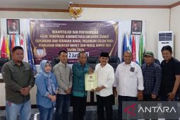 KPU Sigi: Hasil verifikasi administrasi bapaslon perseorangan TMS