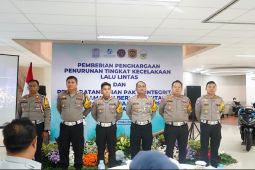Polres Trenggalek raih penghargaan dari Korlantas Polri-Jasa Raharja