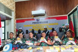 Satgas Pamtas RI-Malaysia gagalkan upaya penyelundupan sabu 21,2 kilogram
