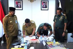 Pemkab Bangka gandeng Kodim 0413 bangun rumah layak huni