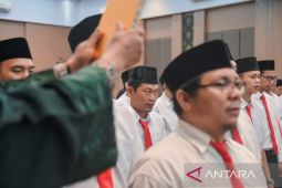 PKD se-Padangsidimpuan disumpah jelang Pilkada 2024