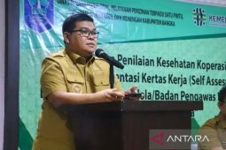 34 Orang Pengurus Koperasi Se-Kabupaten Bangka Ikuti Pelatihan "Self Assement"