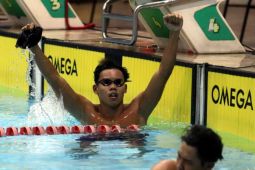 Atlet pelajar Arya Adrean raih medali emas perdana untuk Indonesia di ASG 2024