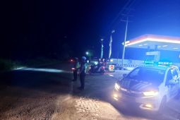 Antisipasi kejahatan dan kecelakaan, polisi lakukan patroli malam