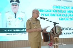 Begini arahan Bupati Asahan pada  Bimtek Sakip