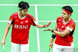Lewati rubber game ketat, Apriyani/Fadia melaju ke babak 16 besar Indonesia Open 2024
