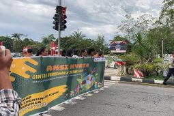 Hari lingkungan hidup, BKSDA Kalbar bagikan produk ramah lingkungan