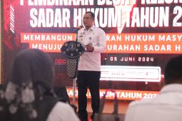 Kemenkumham Banten bentuk dan bina desa/kelurahan sadar hukum