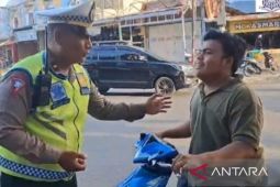 Tertib lalin, Polres Padangsidimpuan tegur pengendara tidak taat aturan
