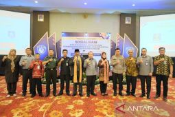 Kemenkumham Babel sosialisasikan strategi bisnis dan HAM, ini pesan Plh Gubernur