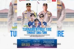 47 tim bakal berlaga di turnamen esport Free Fire Kapolda Babel Cup 2024