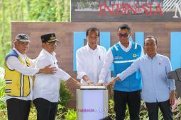 Presiden Jokowi tandai pembangunan PLN Hub di IKN