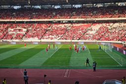 Kualifikasi Piala Dunia 2026 - Indonesia vs Irak imbang 0-0 pada babak pertama