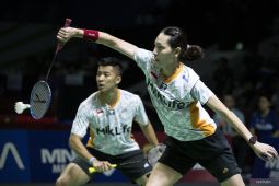 Ganda campuran Dejan/Gloria terhenti di babak perempat final Indonesia Open 2024