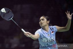Gregoria Mariska di babak perempat final Indonesia Open 2024