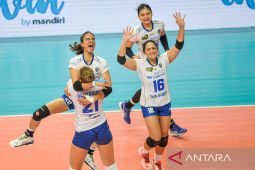 Bandung BJB Tandamata menang atas Jakarta Popsivo Polwan