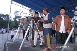 Hilal di Babel terhalang awan Kumulus, 1 Zulhijah ditetapkan besok 8 Juni