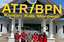 Lapas Kolonodale survei Aset tanah Pembangunan Lapas Morowali