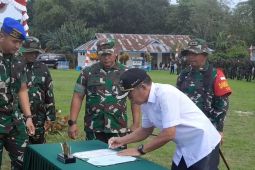 Bupati Halut sebut program TMMD bantu kemajuan daerah