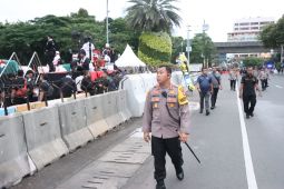 Polisi siagakan hampir 1.600 personel amankan Aksi Bela Palestina