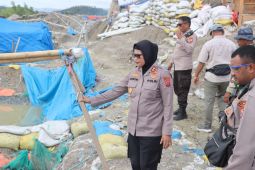Tinjau lokasi, Kapolres Buru pastikan tidak ada aktivitas di lokasi Peti Gunung Botak