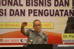 Kemenkumham: Butuh kerja sama terapkan stranas bisnis-HAM di Gorontalo