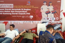 #SATUTETESKU donor darah 12 region HUT Ke-54 Astra Motor